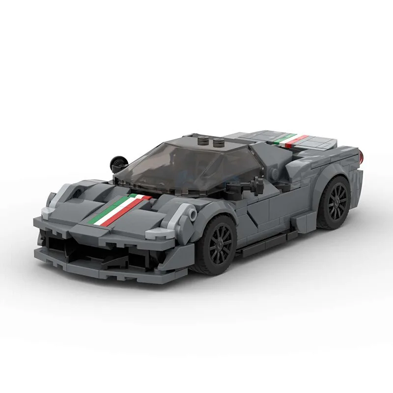 

AIAIAITOY Technical 488 Pista Speed Champions Super Sports Cars Building Blocks Bricks Set Kids Toys Gifts For Boys And Girls