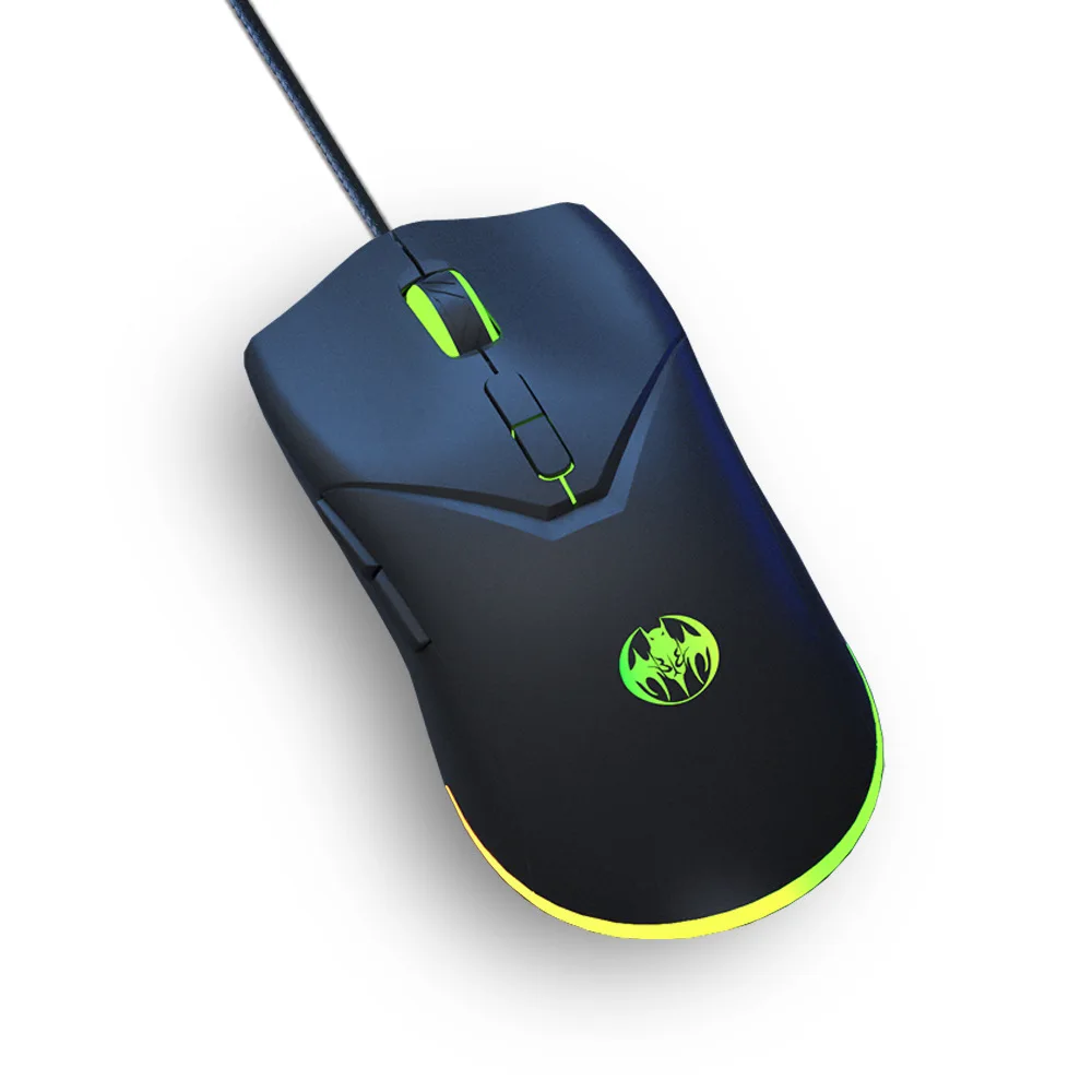 Mouse da gioco cablato 7D Mouse da gioco a 6 velocità 7200 DPI all'ingrosso