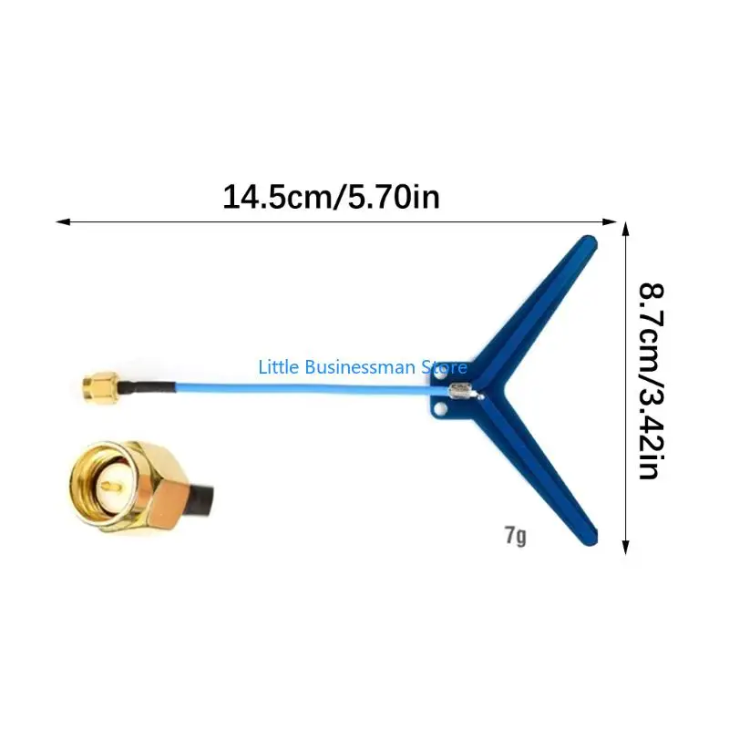 1,2 G 1,3 GHz Y1240-Antennen mit geringem Signalverlust für hochempfindliche FPV-Antennen M76A – Detail 6