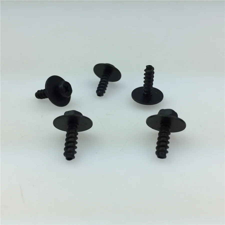 Auto Parts 3 Series Undercover Screws Hexagon Band Cross Straps Pad Gasket Dough Coat 4.8MM Length 16MM