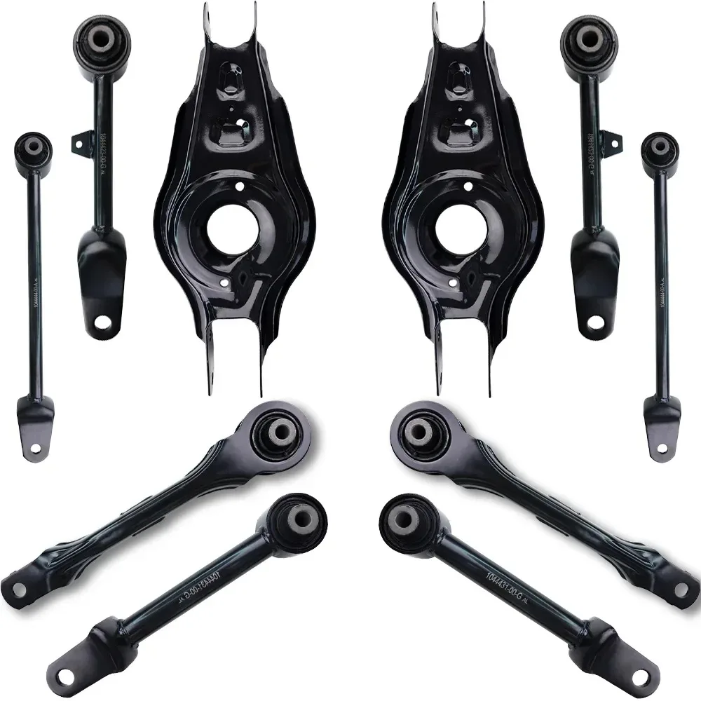 10Pcs Kits Rear Suspension Control Arm Kits For Tesla Model 3 5YJ3 2017-/ 1044423-00-G 1044427-00-C 1044431-00-G 1044444-00-A