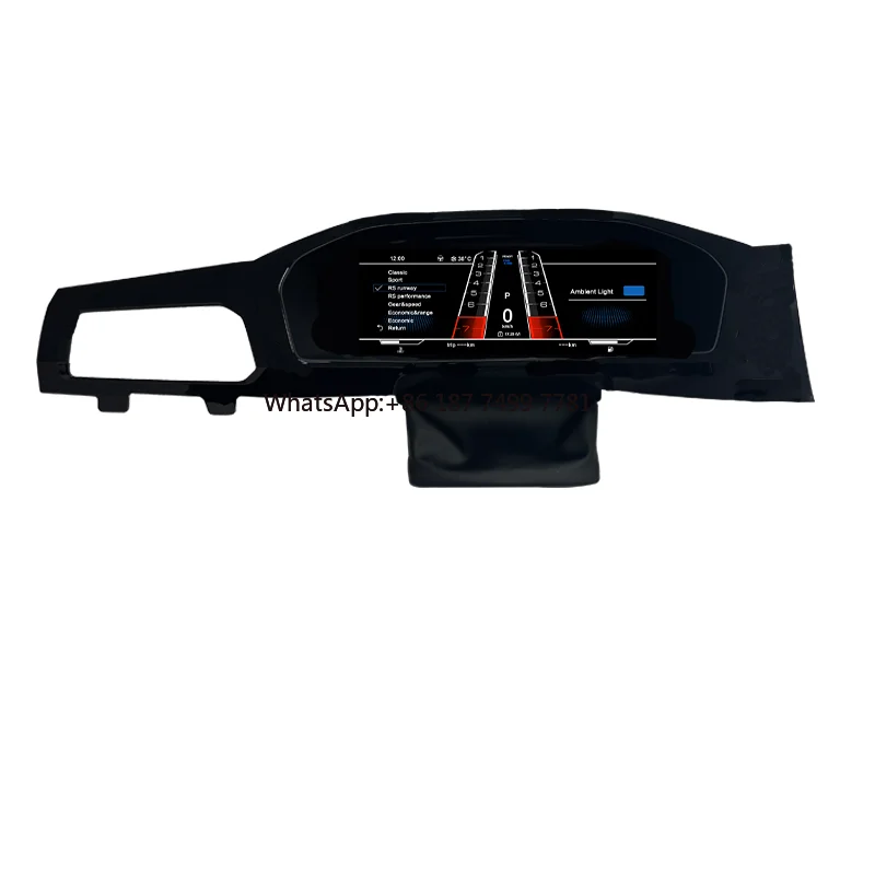 

12.5 "LCD Speed Cluster Dashboard for .LAVIDA 2018-2021speedometer Panel Virtual Cockpit Digital Dashboard
