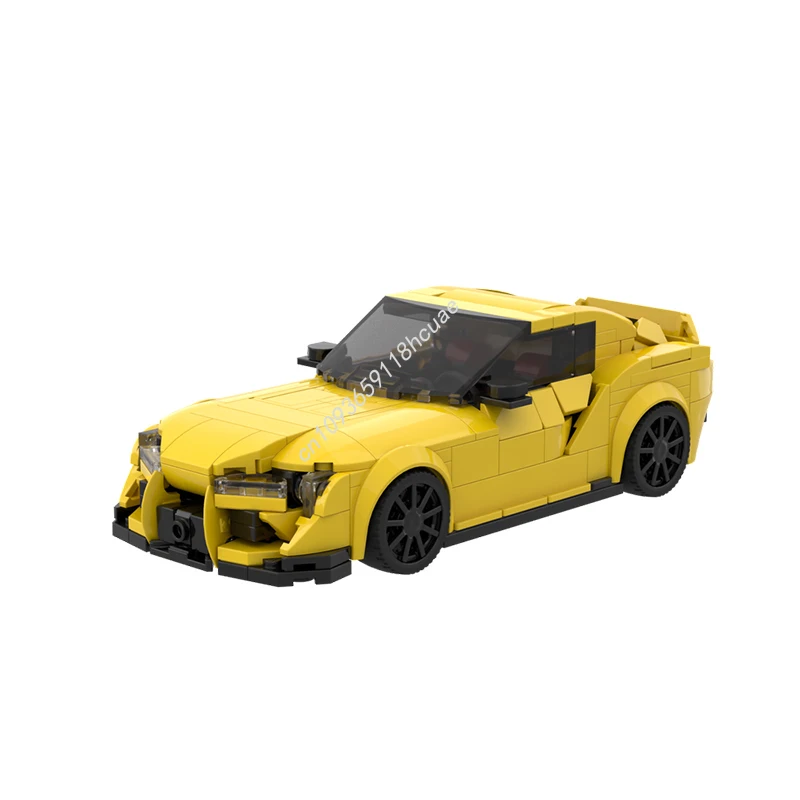 ตัวต่อ MOC รถยนต์ครอบครัว Supraed mk5 City Champions รถซูเปอร์คาร์ 428 ชิ้น ชุดตัวต่อ DIY ของเล่นเสริมพัฒนาการเด็ก ของขวัญคริสต์มาสสำหรับเด็ก