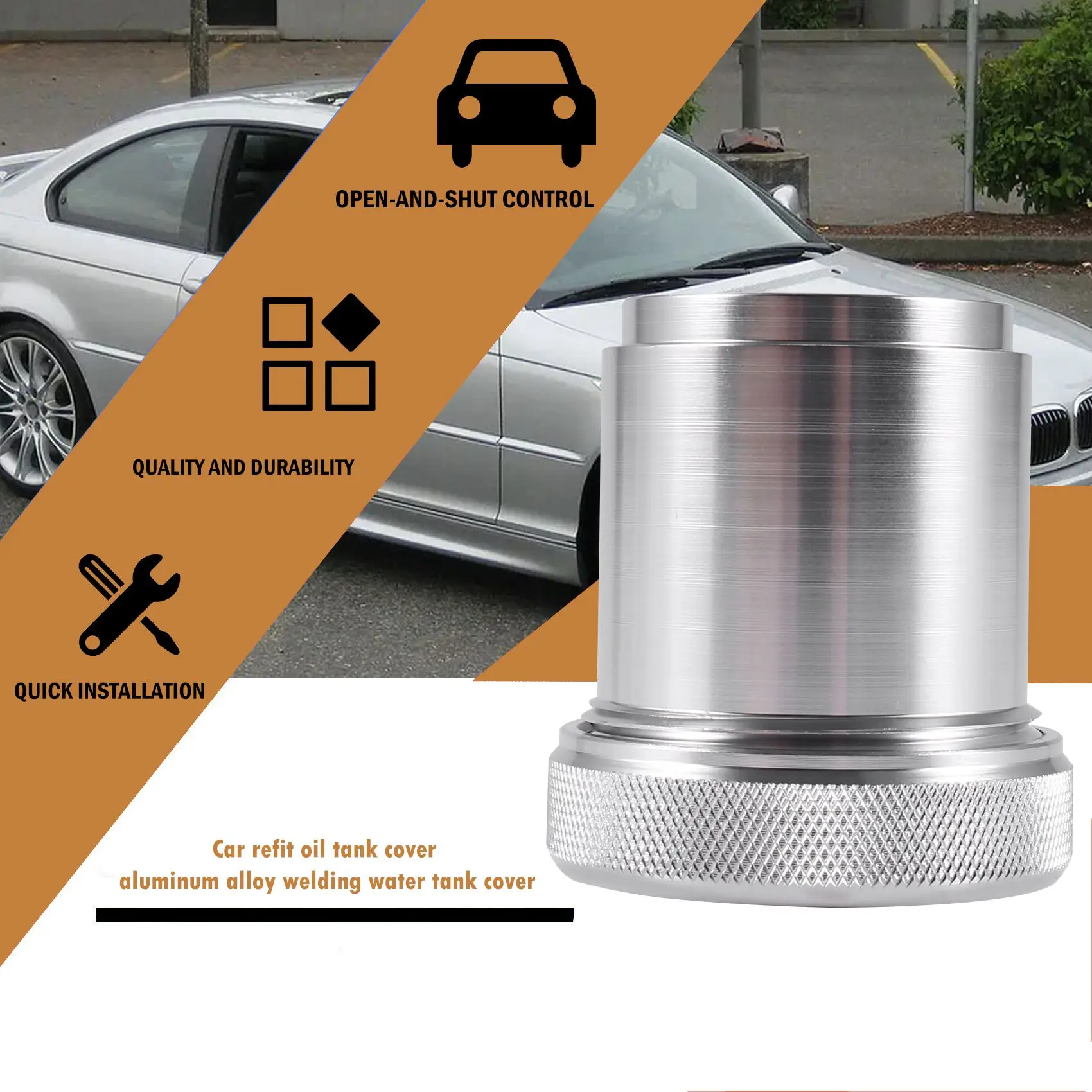 Limited Time Offer Aluminum Alloy 1.5Inch 1 1/2Inch I.D. Weld On Cap And Neck Fuel Filler Tank Water Sump