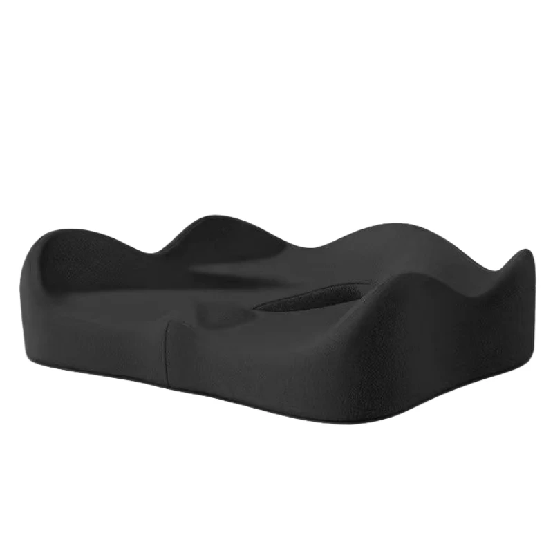 Sitzkissen aus Memory-Schaum, ergonomisches Druckpolster für Bürostuhl, Schreibtischstühle, Autositze, Kissen, Rollstühle, Heim- und Bürogebrauch – Detail 3