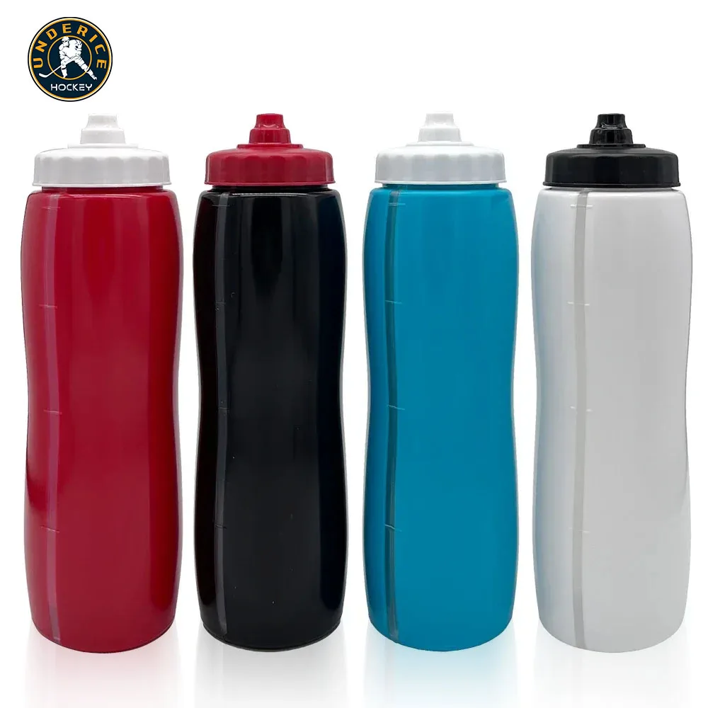 950ML Ice Hockey Water Bottle Hockey Equipment BPA Free Hockey Sports For Football Lacrosse Sports Gear