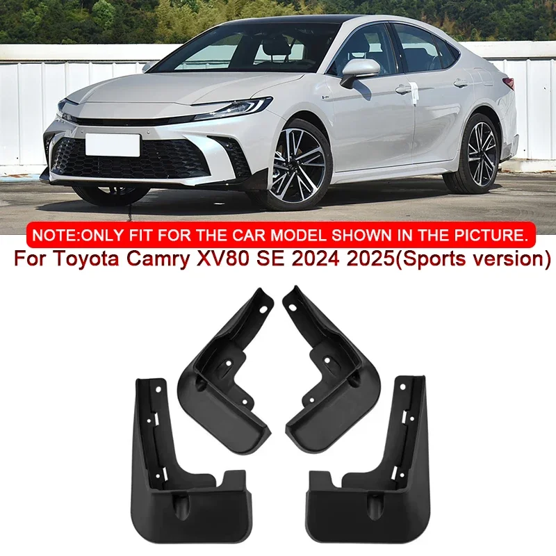 

For Toyota Camry XV80 2024 2025 Car Styling ABS Car Mud Flaps Splash Guard Mudguards MudFlaps Front Rear Fender Auto Accessory