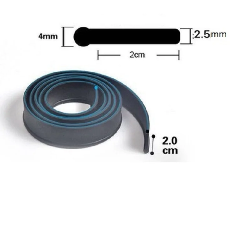 Stainless steel wiper glass tools glass scraper water rubber article 105 cm long squeegee