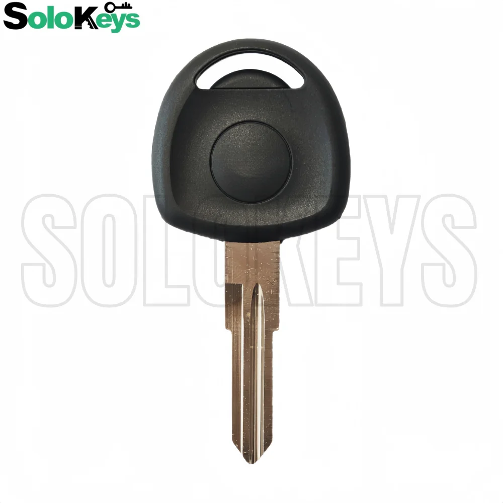 10Pcs/Lot SOLOKEYS Replacement Transponder Key Shell Fob For Chevrolet Car Flip-top Holder Chip Uncut HU46 YM28 Blade