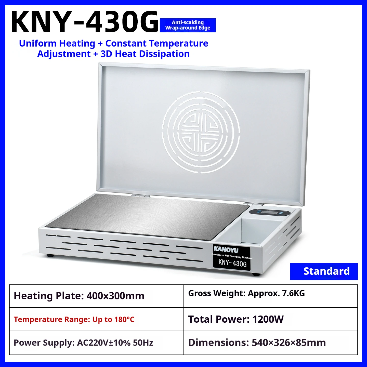 

Hot film machine Heat sealing machine constant temperature heating desktop manual gift box cosmetic sealing machine