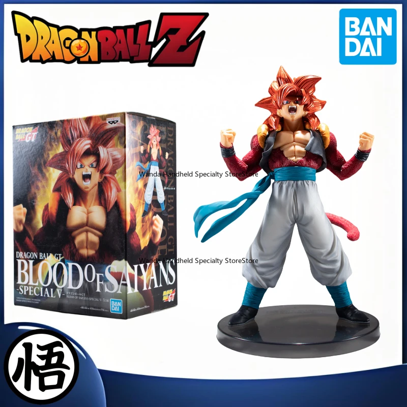 

В наличии Bandal Dragon Ball Super Saiyan 4, Wujita, персонажи аниме, коллекционные фигурки, подвижная кукла, подарок на день рождения, модель куклы