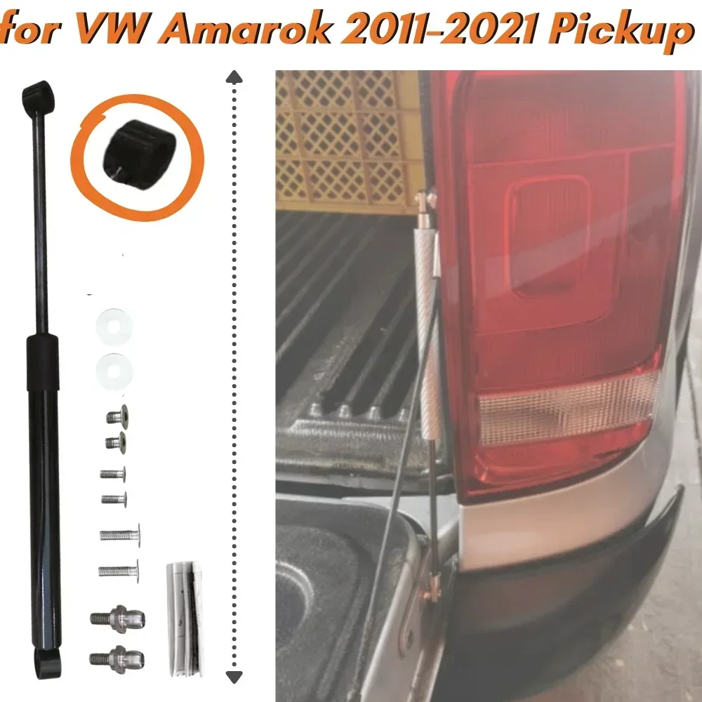 

Qty(1) Rear Tailgate Assist Slow Down Gas Struts Damper Easy Up Spring Damper for Volkswagen Amarok 2011-2021 Pickup Accessories