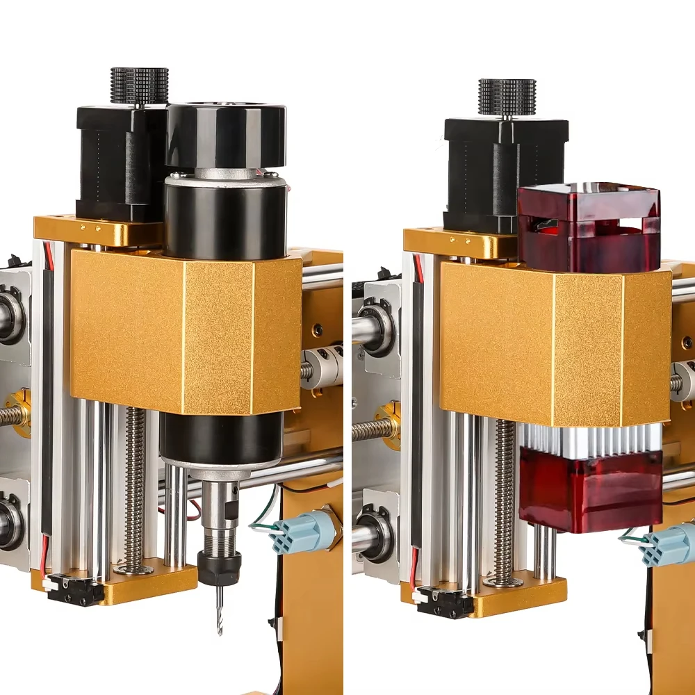 

3018Plus Portable 500W All-Metal Frame CN Router Machine 300*180mm Work Area TWO-IN-ONE MILLING Machine