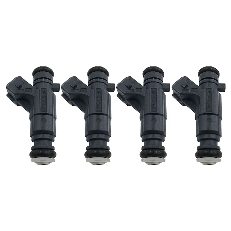 Fuel Injector Nozzle Four Holes 0280156207 For Geely Kingkong / Vision / Freedom Ship / PANDA CHERY QIYUN