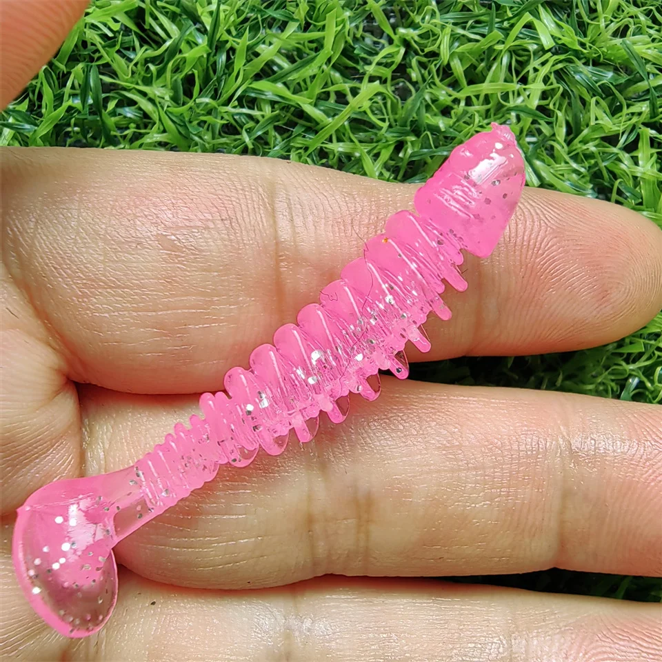 10 Stück Weichköder 40mm 50mm 65mm Künstliche Köder Silikon Karpfenangel-Ausrüstung Lockmittel Angelzubehör Angelköder – Detail 5