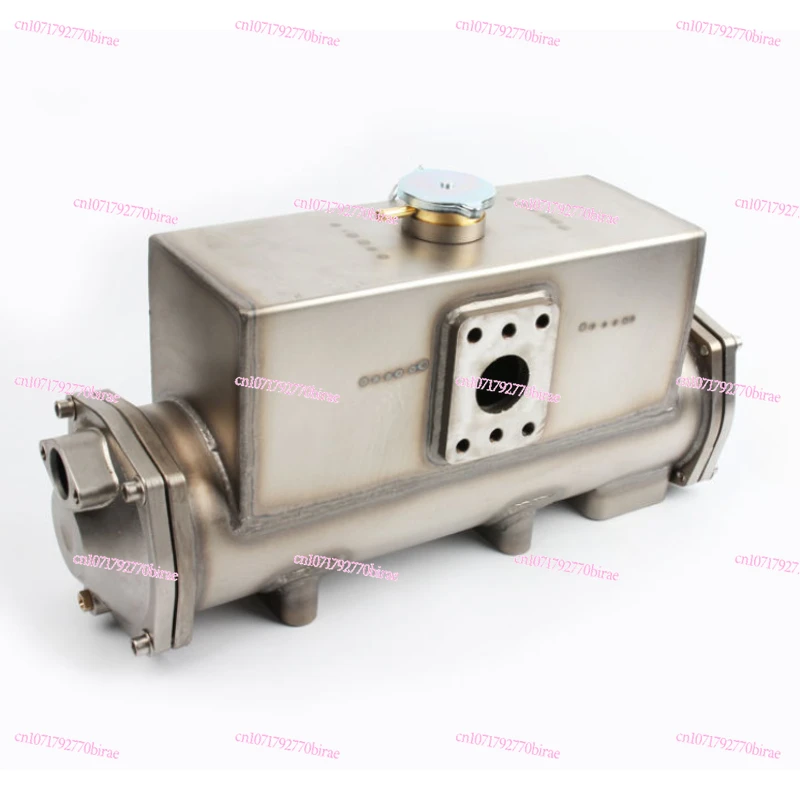 Top Rating CH300 Stainless Steel Fins Heat Exchanger Water To Water with Pipe Finned Tube for Boat Engine