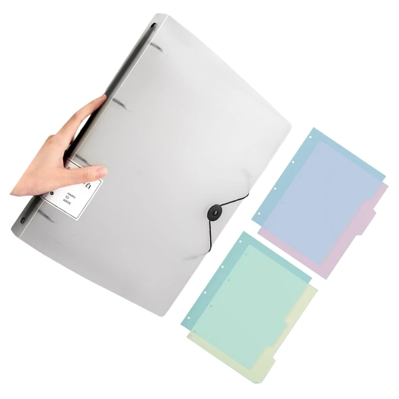 Letter Size File Folder Presentation Binder Hold up 220Sheets Document Folder Dropship