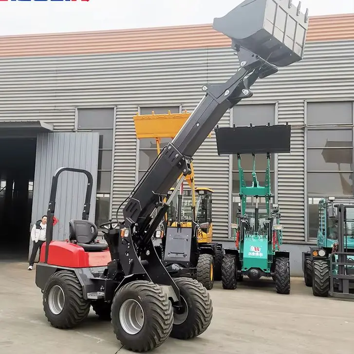 

Бесплатная доставка EPA CE 2,5 тонны 4wd Arm Компактный небольшой телескопический колесный погрузчик Телескопический рычаг Цена на продажу