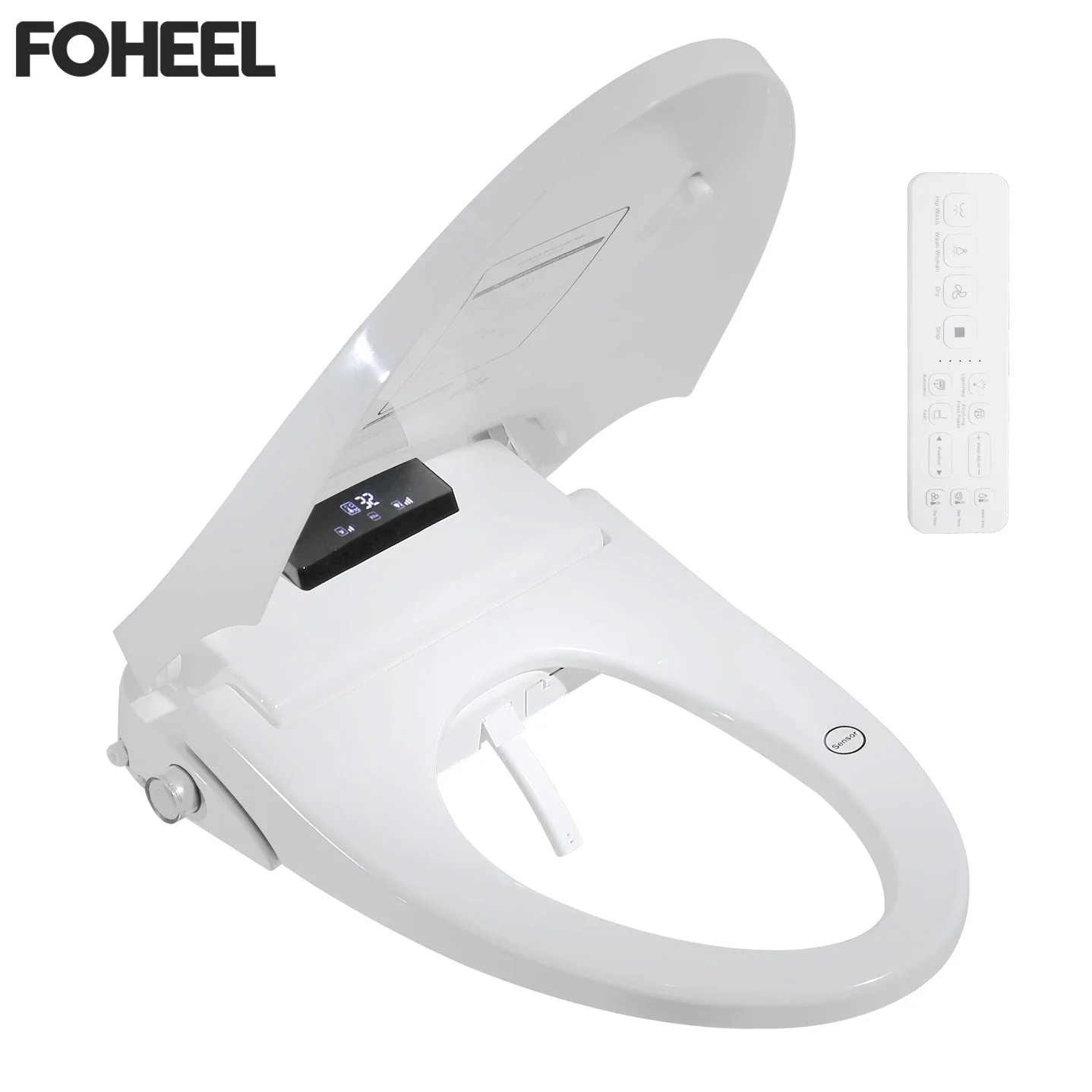 KOHEEL Bidet Cover Led Light Smart Toilet Seat intelligent Toilet Wc heated toilet seat cover Electric FWT08