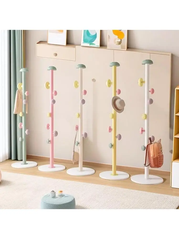 

Musoom aped Free-Standing Children's Coat Ra Cute Hat Storage Ra Clothes Hanging Ra Bedroom Bag Holder Organizer