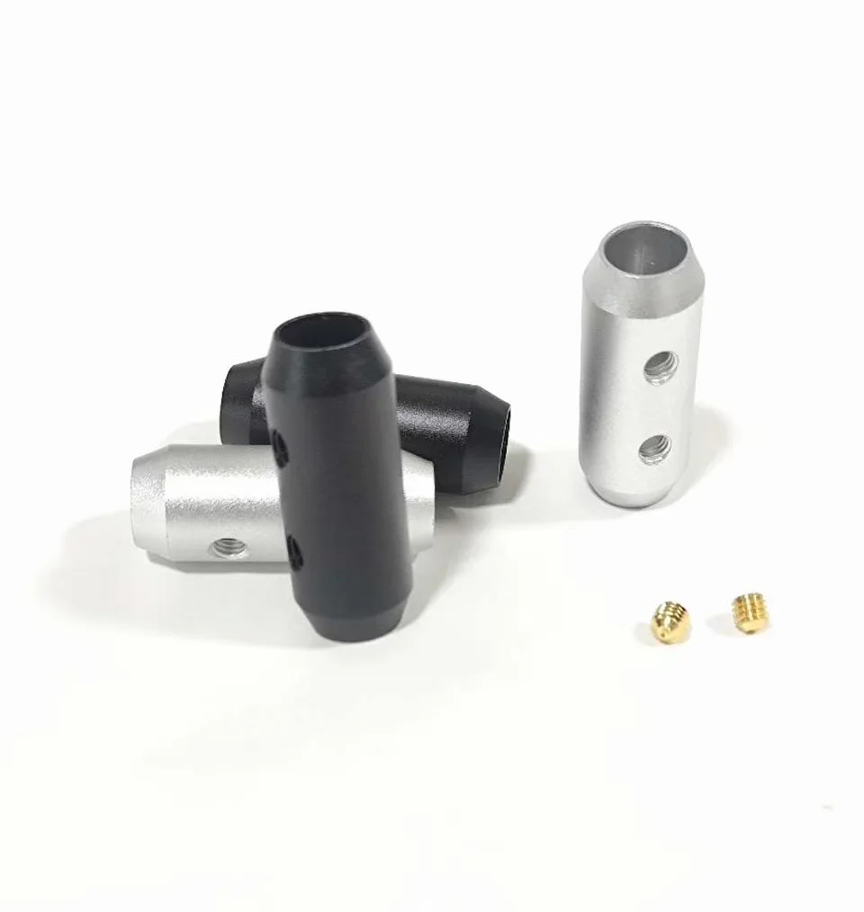 50PCS Anodized Aluminum Wire Splitter Headphone Wire Splitter Slider 6MM Hole Splitter DIY Repair Accessories