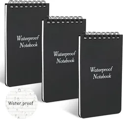Waterproof Small Notebook Tactical All Weather Pocket Notepads Mini Spiral Memo Pad Note Pads For Outdoor Home Office School Gif