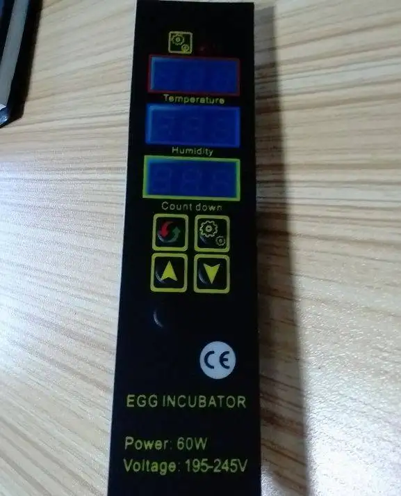 Hhd 24 ovo incubadora peças de reposição digital temperatura automática computador frango ovo incubadora controlador painel 110v 220v