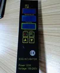 HHD 24 egg incubator Spare Parts Digital Automatic Temperature Computer Chicken Egg Incubator Controller Panel 110V 220V