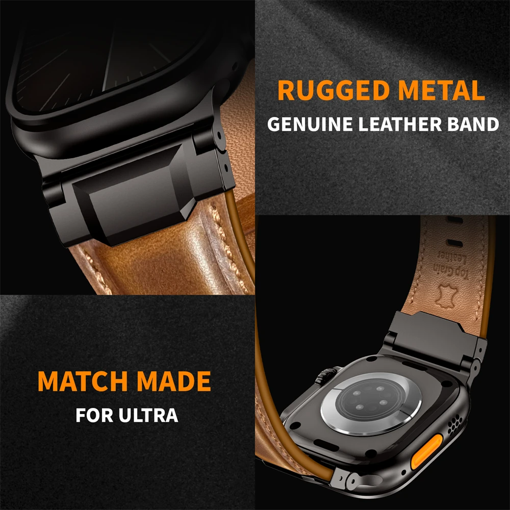 Premium-Lederarmband im Rüstun – Smartwatch Premium Watches For Women Bewertung und Preis