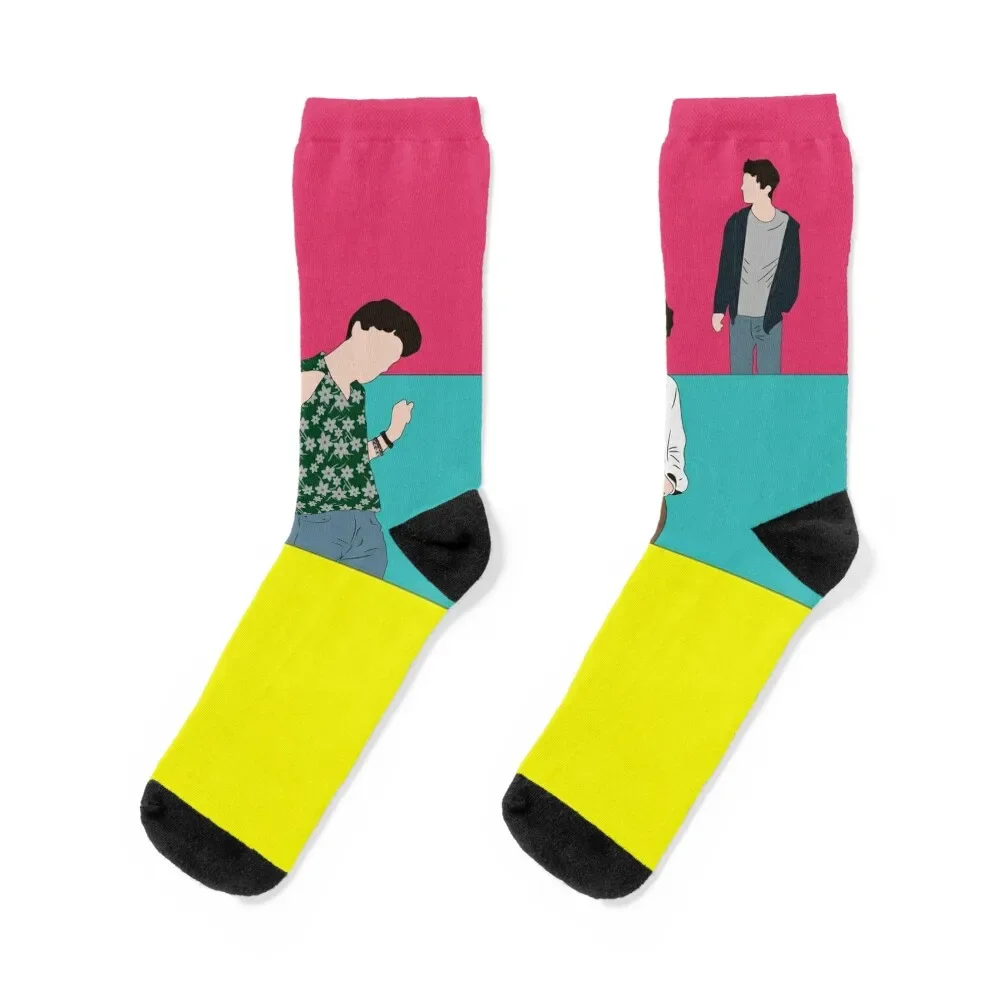 

Timothée Chalamet movie characters Socks hiking Stockings compression designer brand Men's Socks For Men Women's