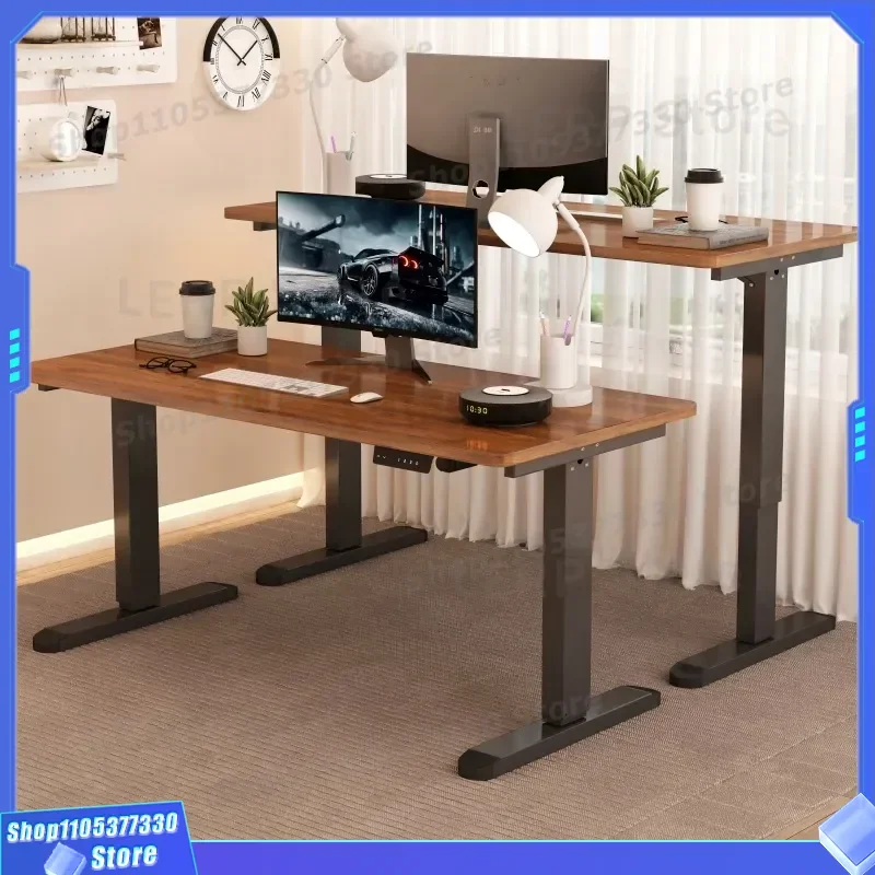 Single Motor Electric Lifting Table Legs Adjustable Height Desk Frame Intelligent Computer Workstation Bracket Tripod Base