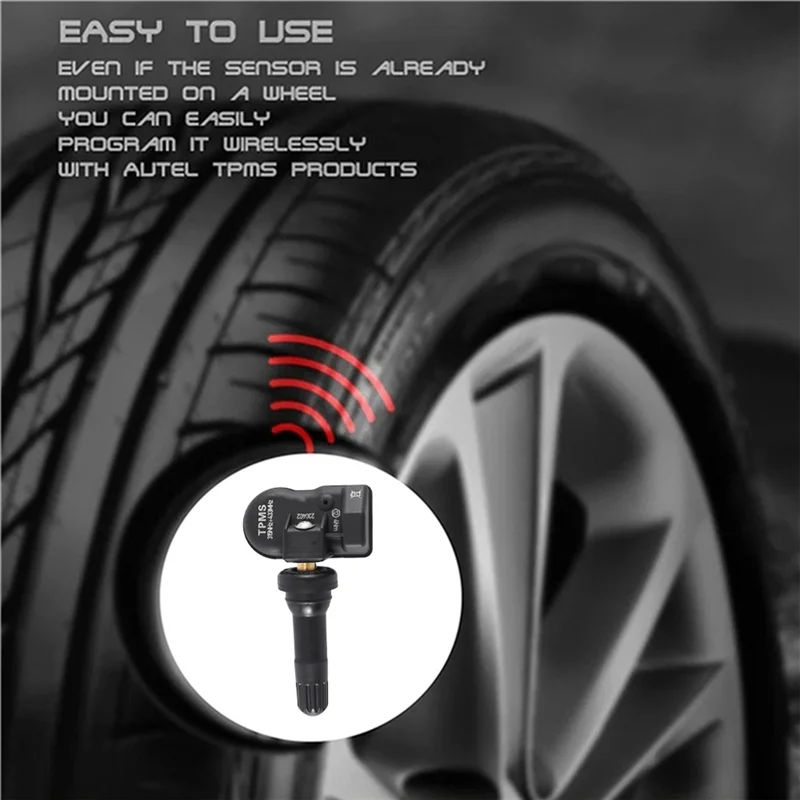 

8X программируемый датчик MX 433 МГц 315 МГц 2 в 1 для Autel TS408 TS508 ITS600 Универсальный редактируемый датчик давления в шинах PMS