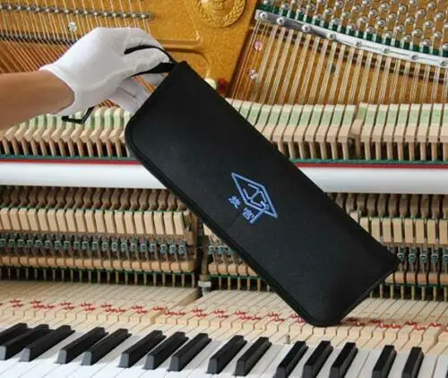 Sac à outils de réglage de Piano, 1 pièce, peut contenir 15 outils