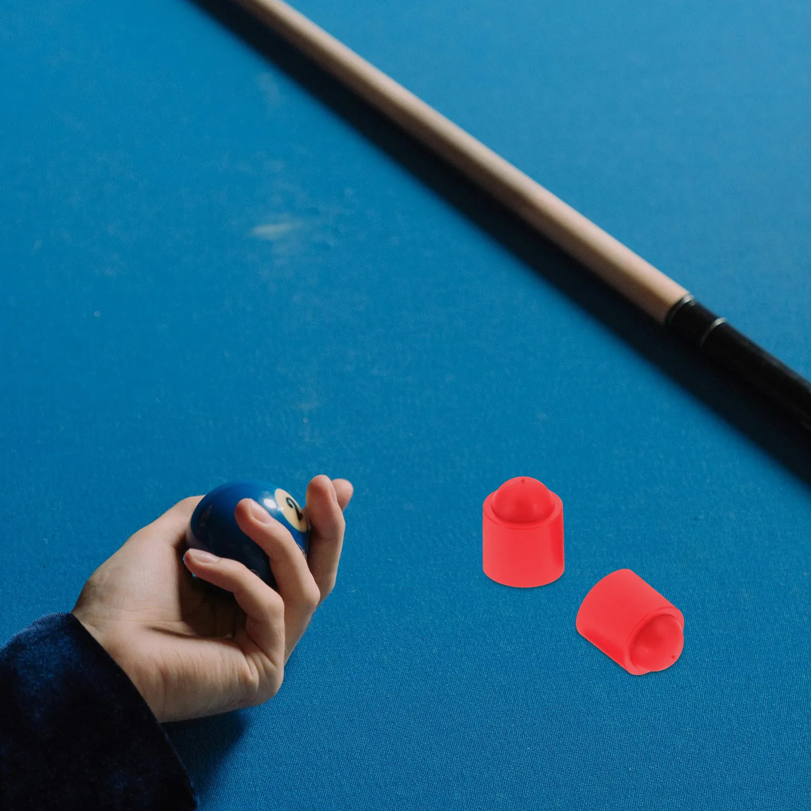 

10Pcs Rod Sleeves Cue Stick Tail Protector Rubber Sleeve for Billiard Cue Joint and Transport Safety Rubber Sleeve