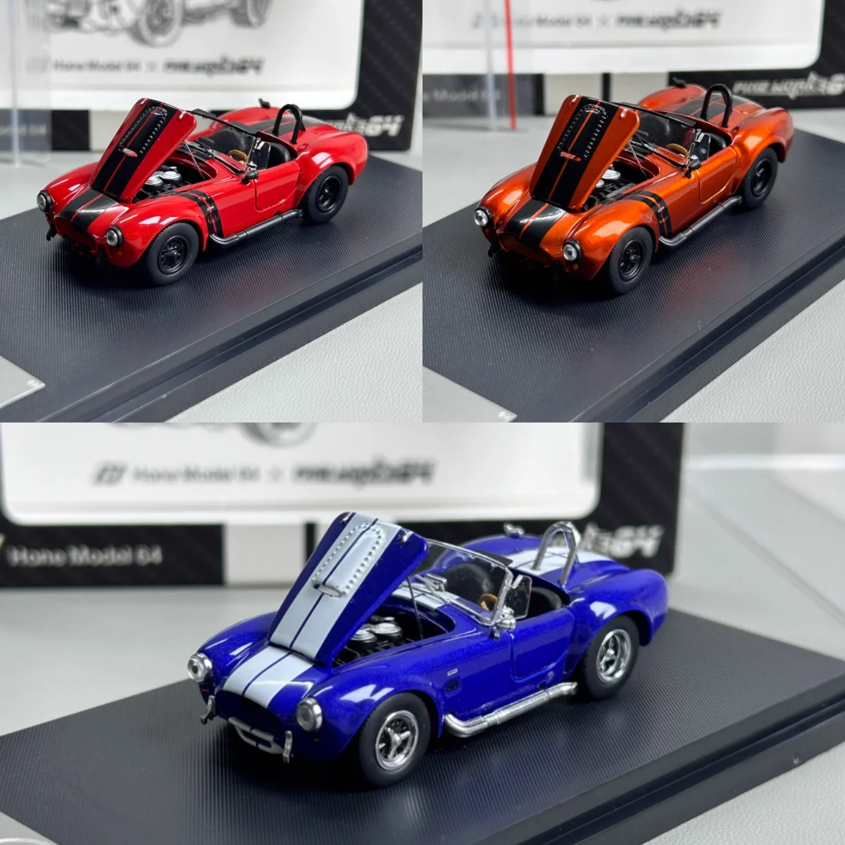 Diecast 1:64 Scale Shelby 427 Cobra Alloy Car Model