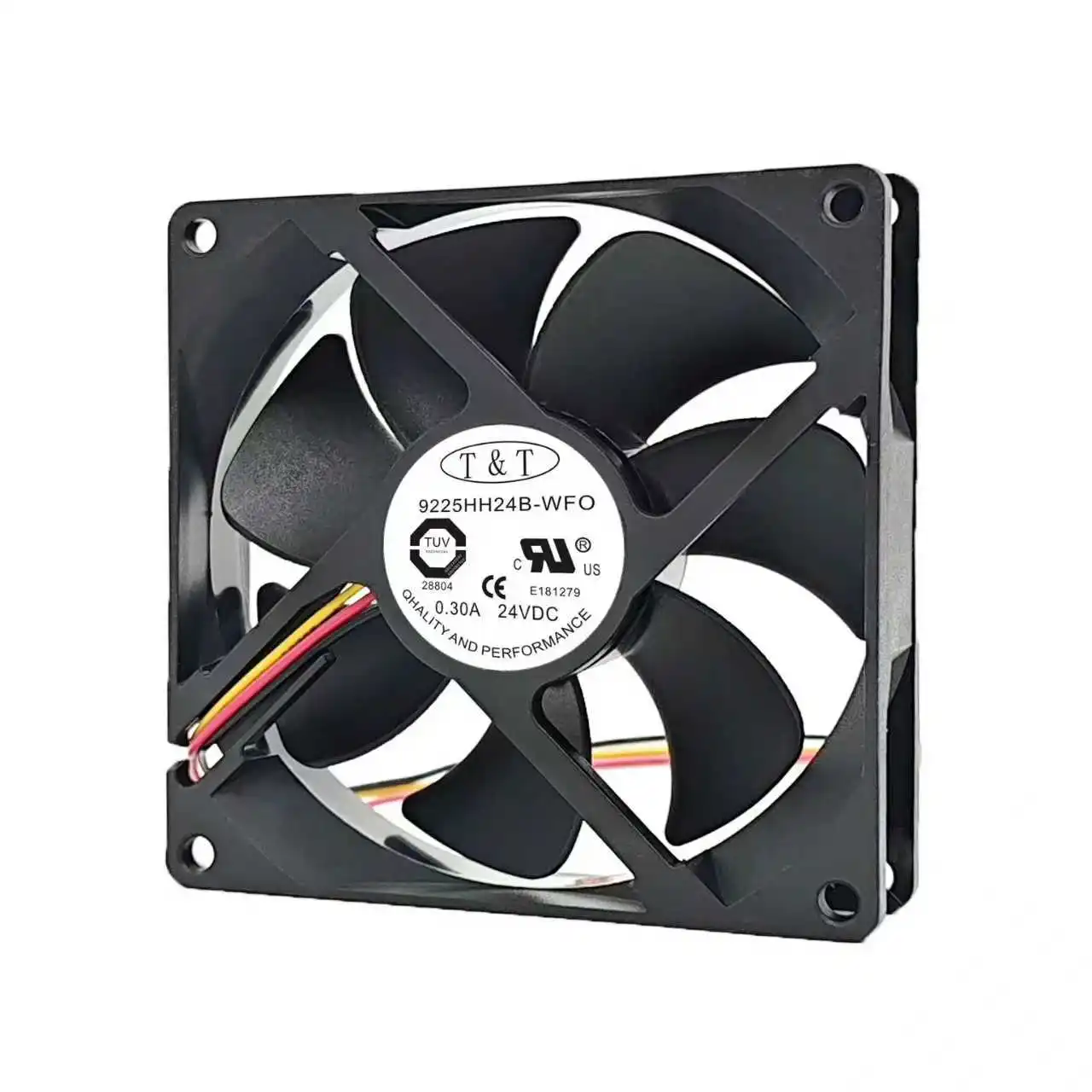 92mm 24V Robotic Fan: Original T&T 9225HH24B-WDO/WFO (0.30A) High Performance Cooling for Automation