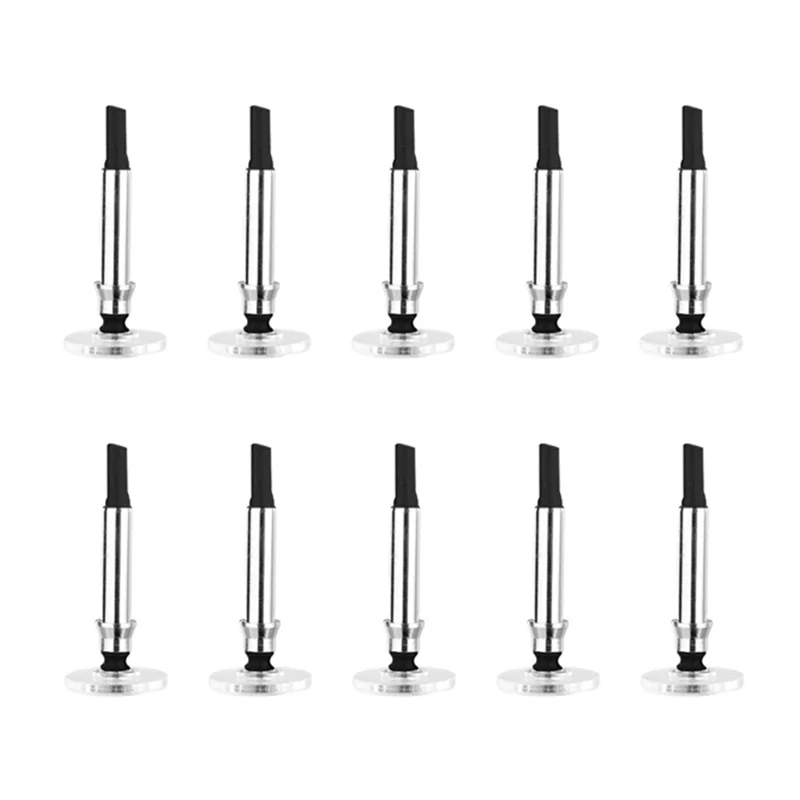 Universal tela capacitiva Touch Stylus Pen, Ponta de substituição, Nib Lápis Cabeça, Disco transparente, Desenho, Escrita, 10pcs