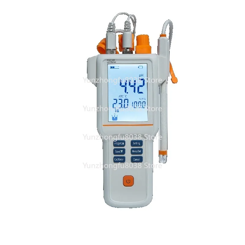 Portable pH Tester 001 Resolution 200 Dataset Rechargeable Battery Agricultural pH Monitoring