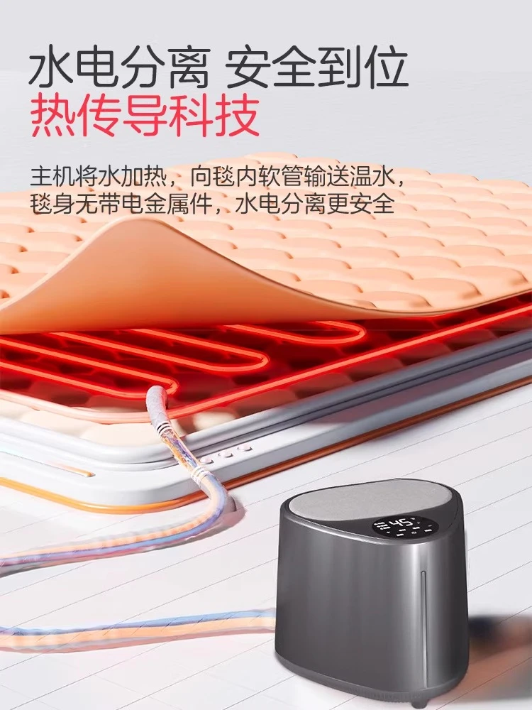Rainbow electric hot water heating blanket double household water circulation single thermostatic electric mattress