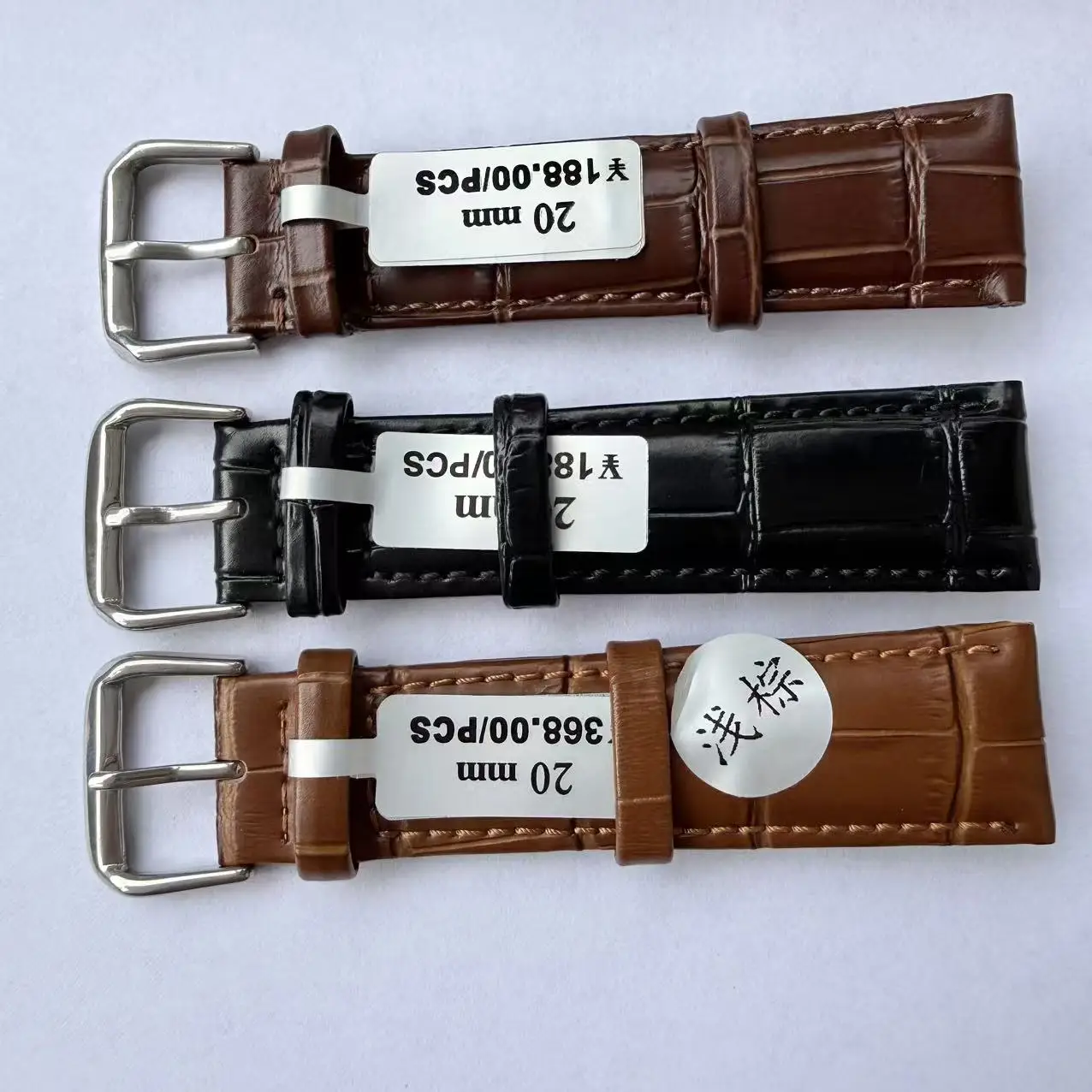 Genuine Leather Watch Strap 10/12/13/14/15/16/18/19/20/21/22mm Quality Cowhide Men Women Universal Replace Band