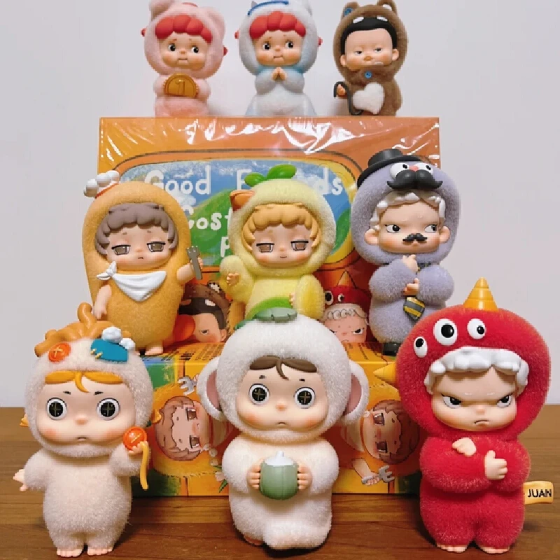 

Genuine Black Play Fun Friends Dress Up Party Series Blind Box Anime Figure Mystery Box cute Decoration Toy Customized Gift