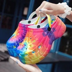 Hot Sale Leopard Shoes Women High Heel Sandals Summer Beach Sandals Women Clogs Fashion Platform Woman Wedges Shoes