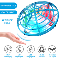 Colorful Mini Induction Drone Anti-collision Flying Helicopter Magic Hand UFO Ball Aircraft SensingElectric Toys For Kids Gift