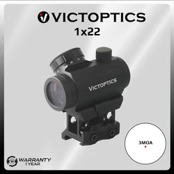 Victoptics mira punto rojo Weaver baja integrada, intensidad regulable