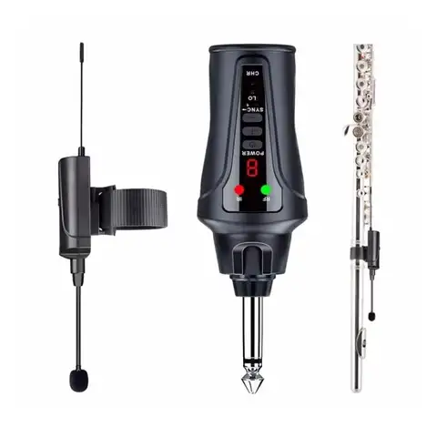 Acemic DT-5 Wireless Flute Microphone Microphone Signal Stable Sound Quality Good Long Reception Distance Musical Instrument Mic