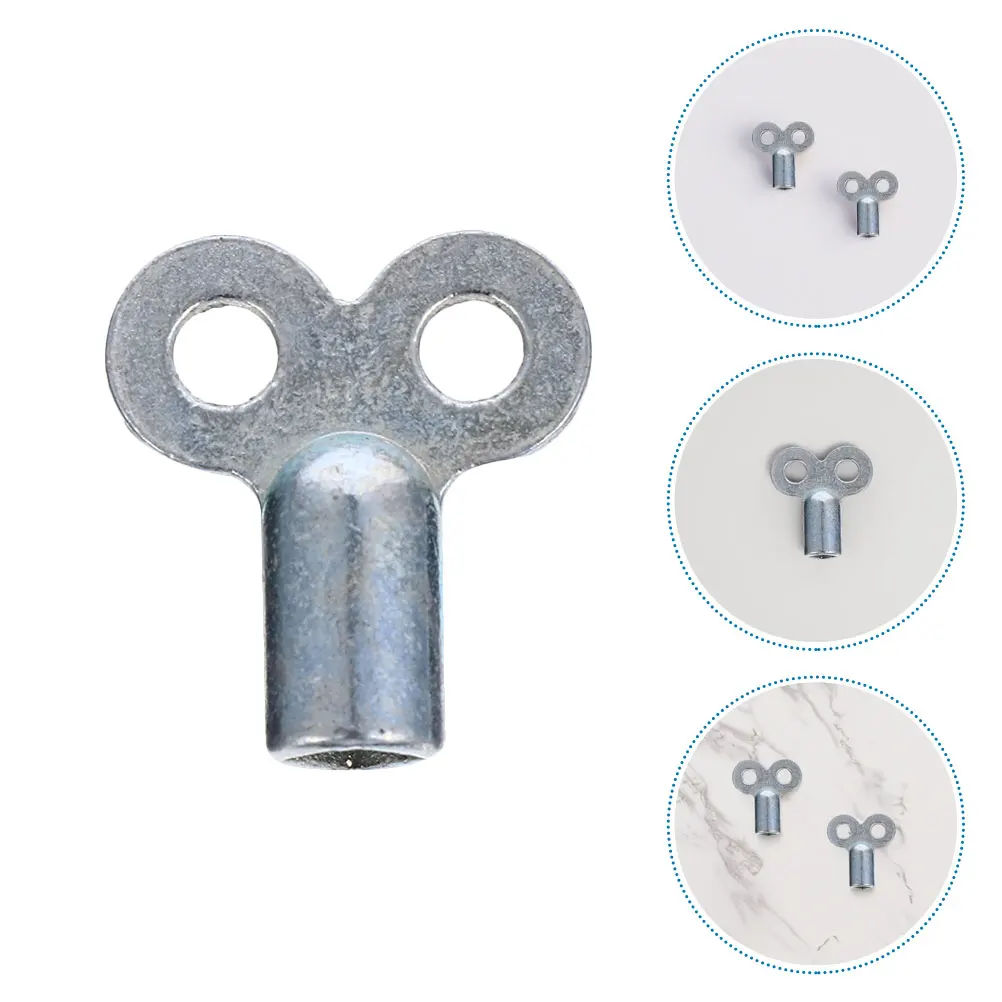 

20pcs Radiator Bleed Valve Key Set Metal Plumbing Tool For Heater Faucet Air Bleeding Square Socket Water Tap Switch Valve Keys