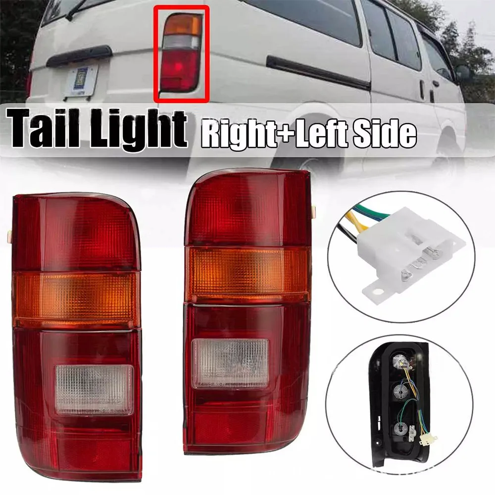 Car Taillight Brake Light For Toyota Hiace RZH133 1986 To 2004 For 2Pcs Rear Lights