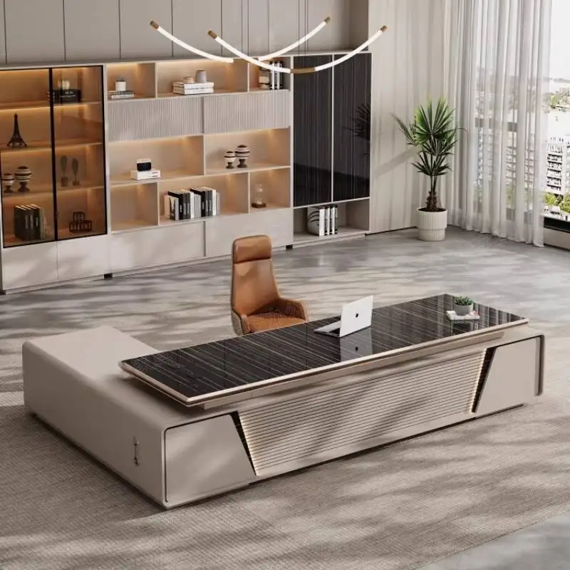 

Narrow Classic Office Desk Designer Upgrades Solid Wood Storage Computer Desks White Modern Mesa Escritorio Work Station Table