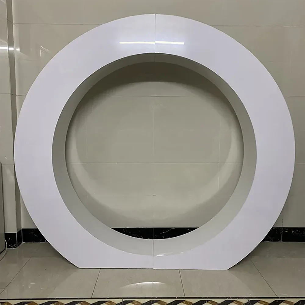Event Decor Wedding Furniture 3 Pcs Set Arched Walls Backdrop Display Stand Panels