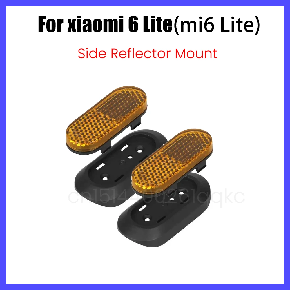 

Крепление для заднего бокового отражателя для электросамоката Xiaomi 6 Lite Mi6, декоративная боковая накладка с отражающей полосой